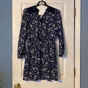Express womens long sleeve dress; size medium